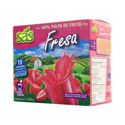 PULPA DE FRESA 100GR x 10 UNID.