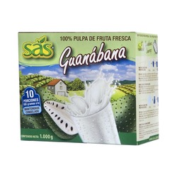 PULPA DE GUANABANA 100GR x 10 UNID.