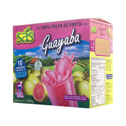 PULPA DE GUAYABA 100GR x 10 UNID.