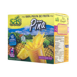 PULPA DE PIÑA 100GR x 10 UNID.