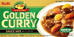 GOLDEN CURRY M-HOT 220GR